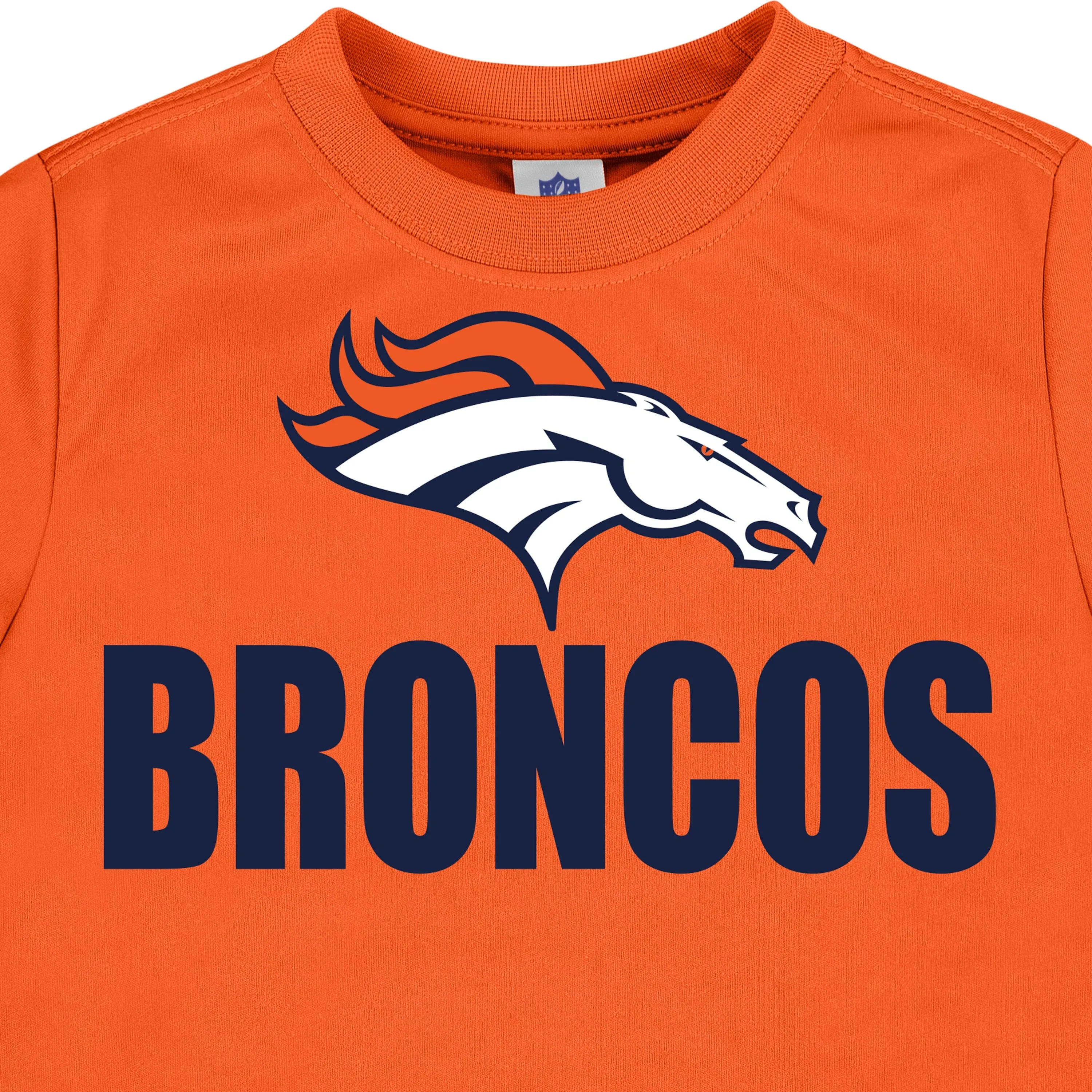 3-Pack Baby & Toddler Boys Broncos Short Sleeve Shirts