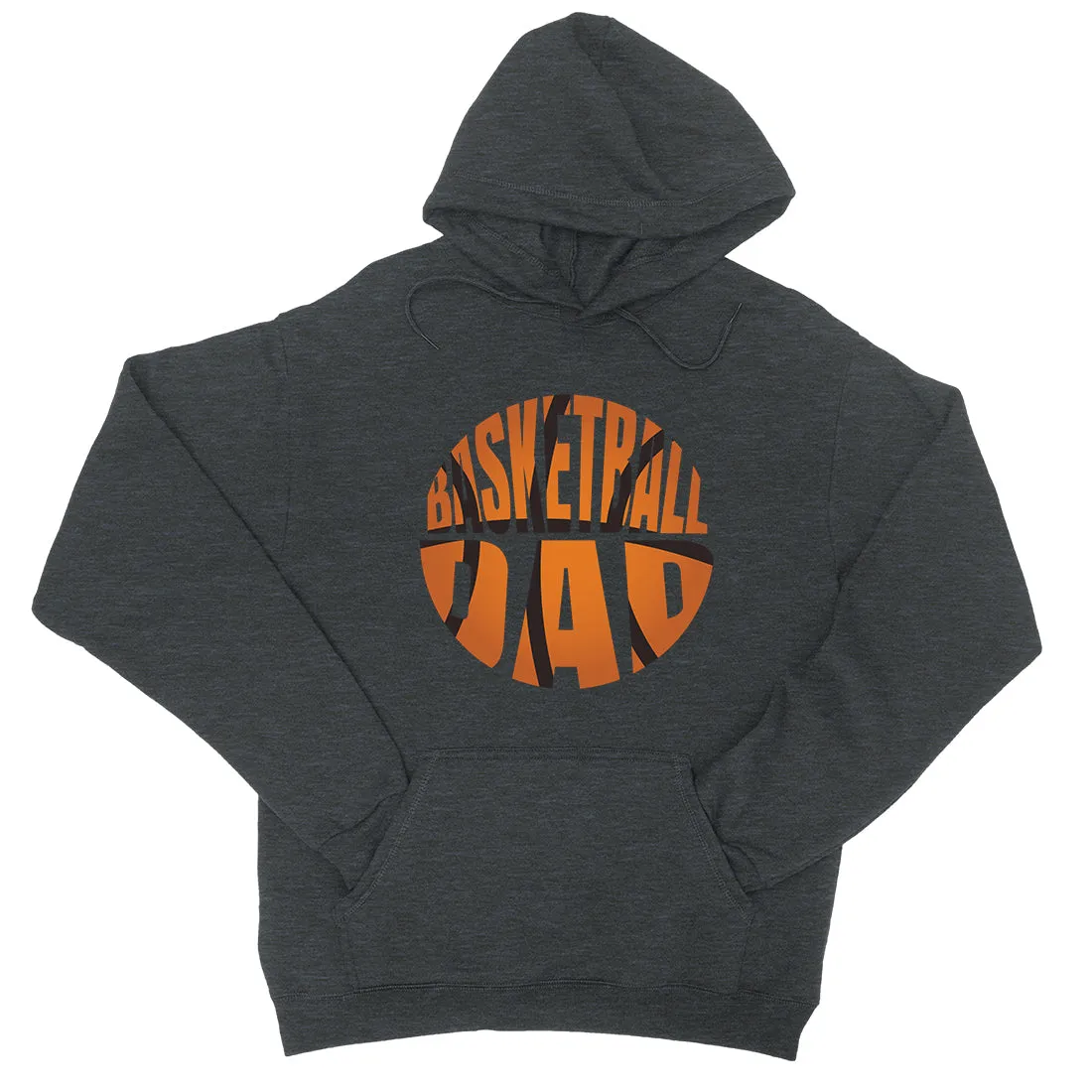 Basketball Dad Unisex Fleece Hoodie Motivational Sweet Fun Dad Gift