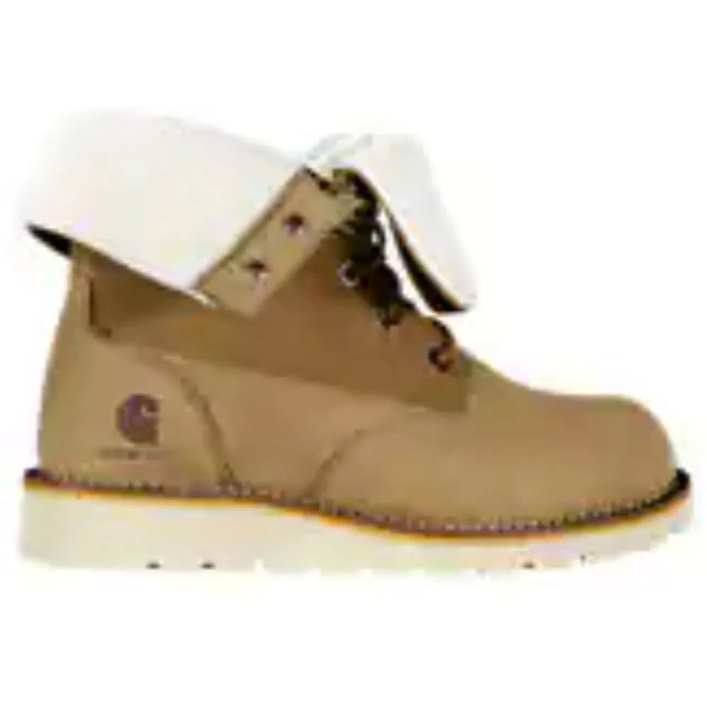 Carhartt Women's Fold Down 8" WP Wedge Winter Boot -Hickory- FW8069-W