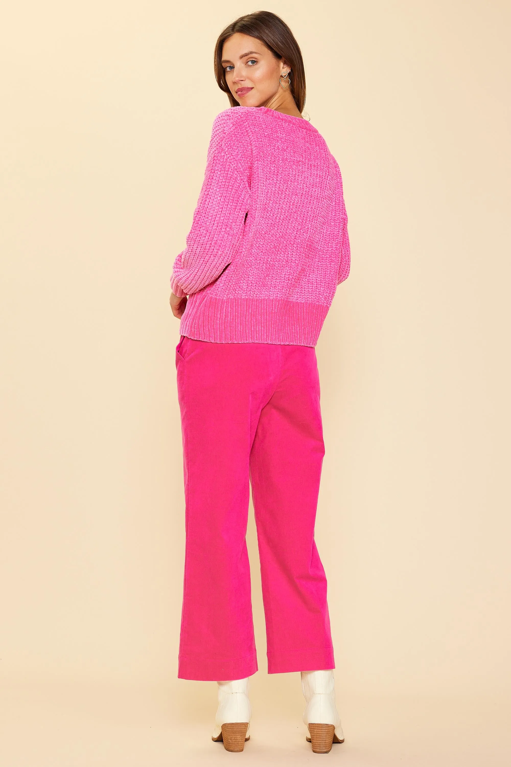 Chenille Knit Sweater