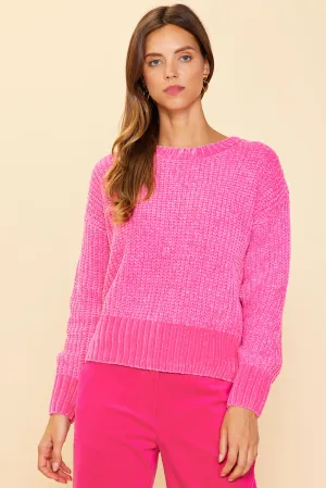 Chenille Knit Sweater