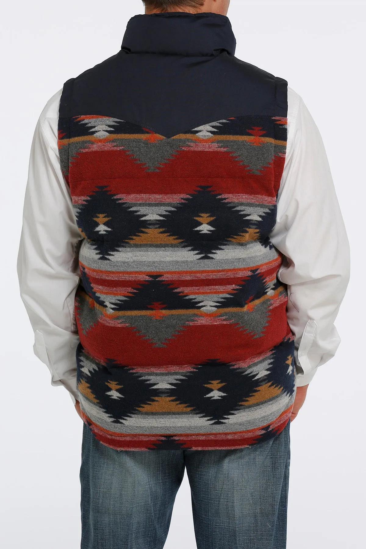 Cinch | Blue Southwest Quilted Vest