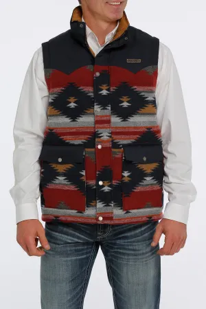 Cinch | Blue Southwest Quilted Vest