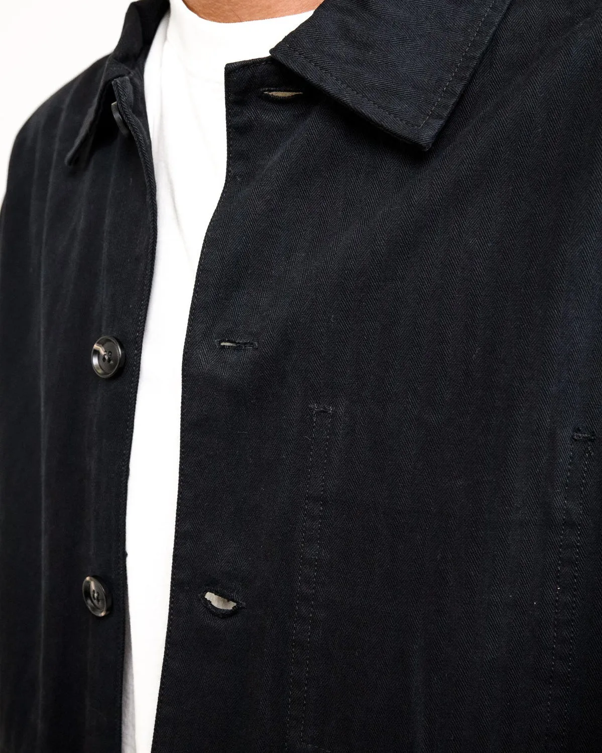 Classic Chore Coat in Black