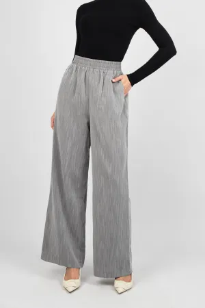 Flowy Wide Leg Pants - Sterling