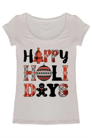 Happy Holidays Graphic T-Shirt