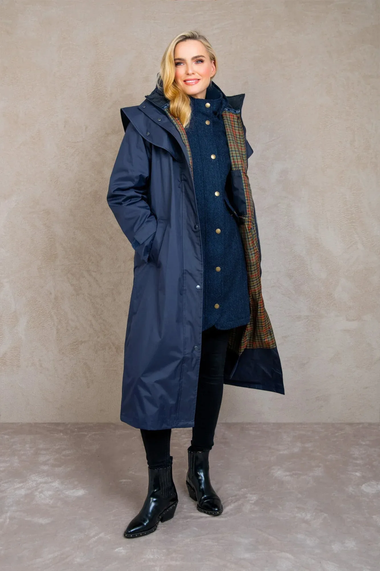 Jack Murphy Malvern Coat Navy