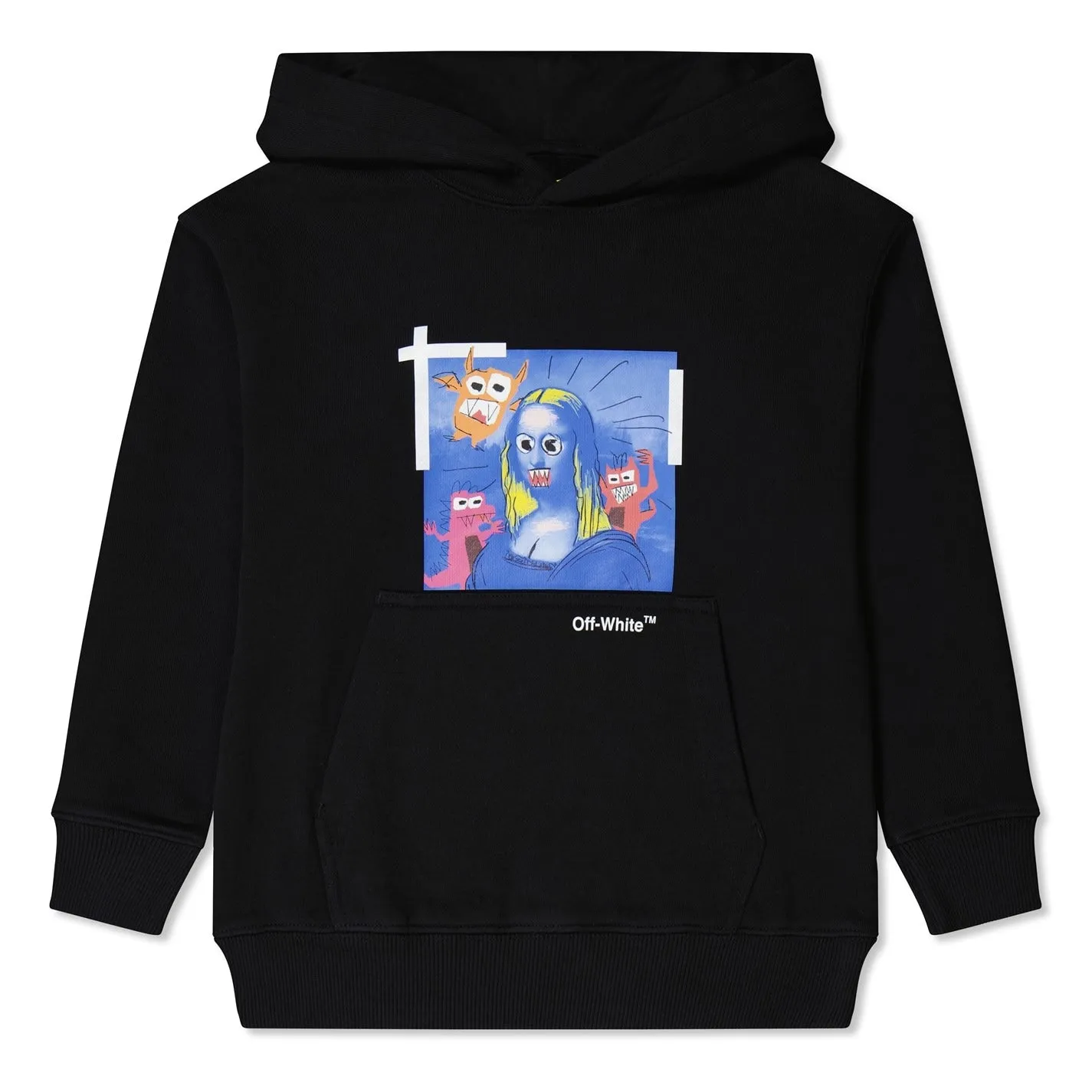 Kids Off-White Black Monsterlisa Hoodie