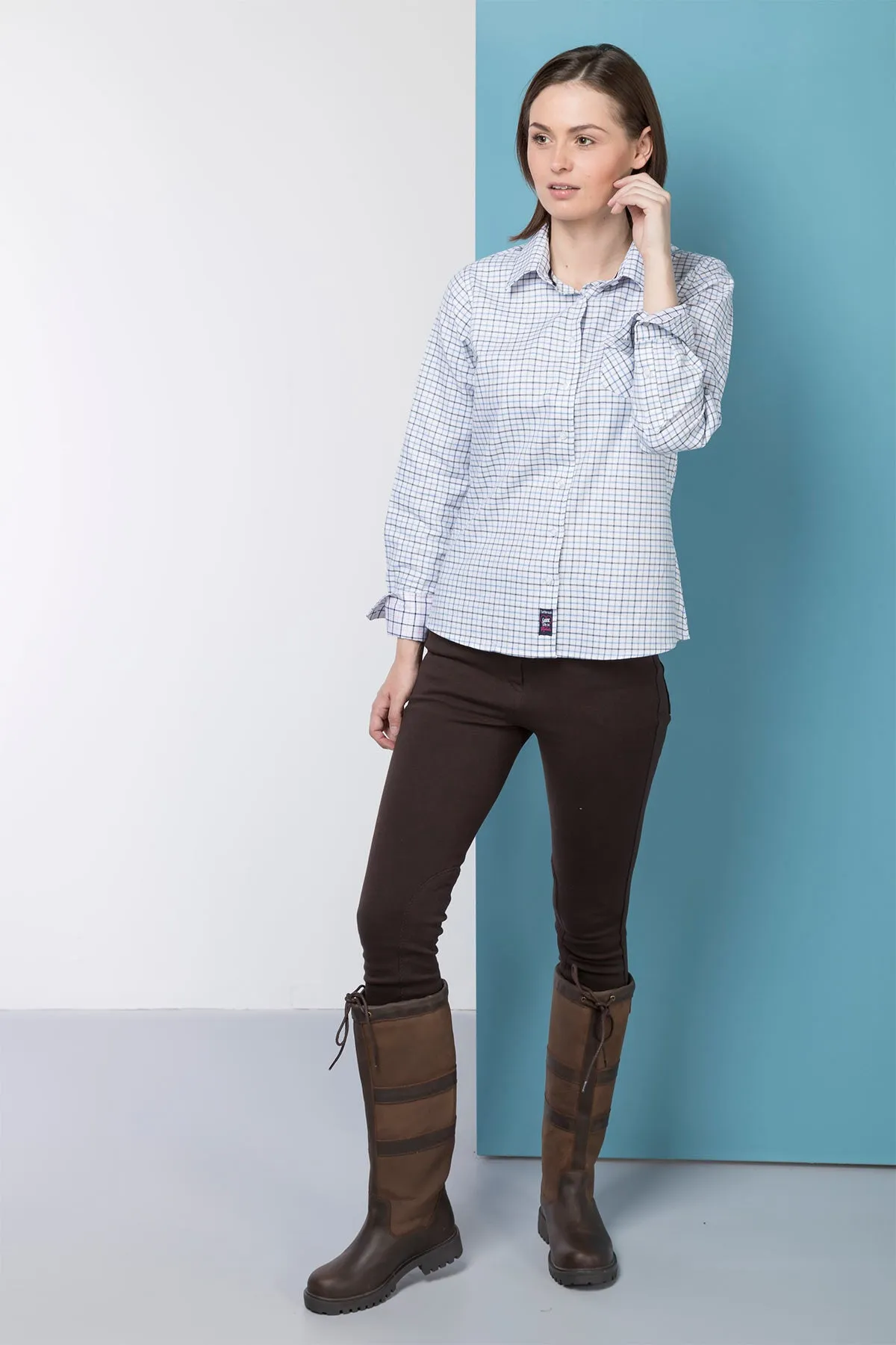 Ladies Hannah Country Check Shirt - Tattersall