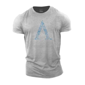 Letter A Cotton T-Shirt