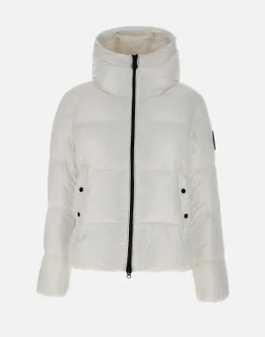 Luck Biddy Women's White Down Jacket