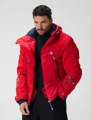 MEN SEIKO JACKET IN RED