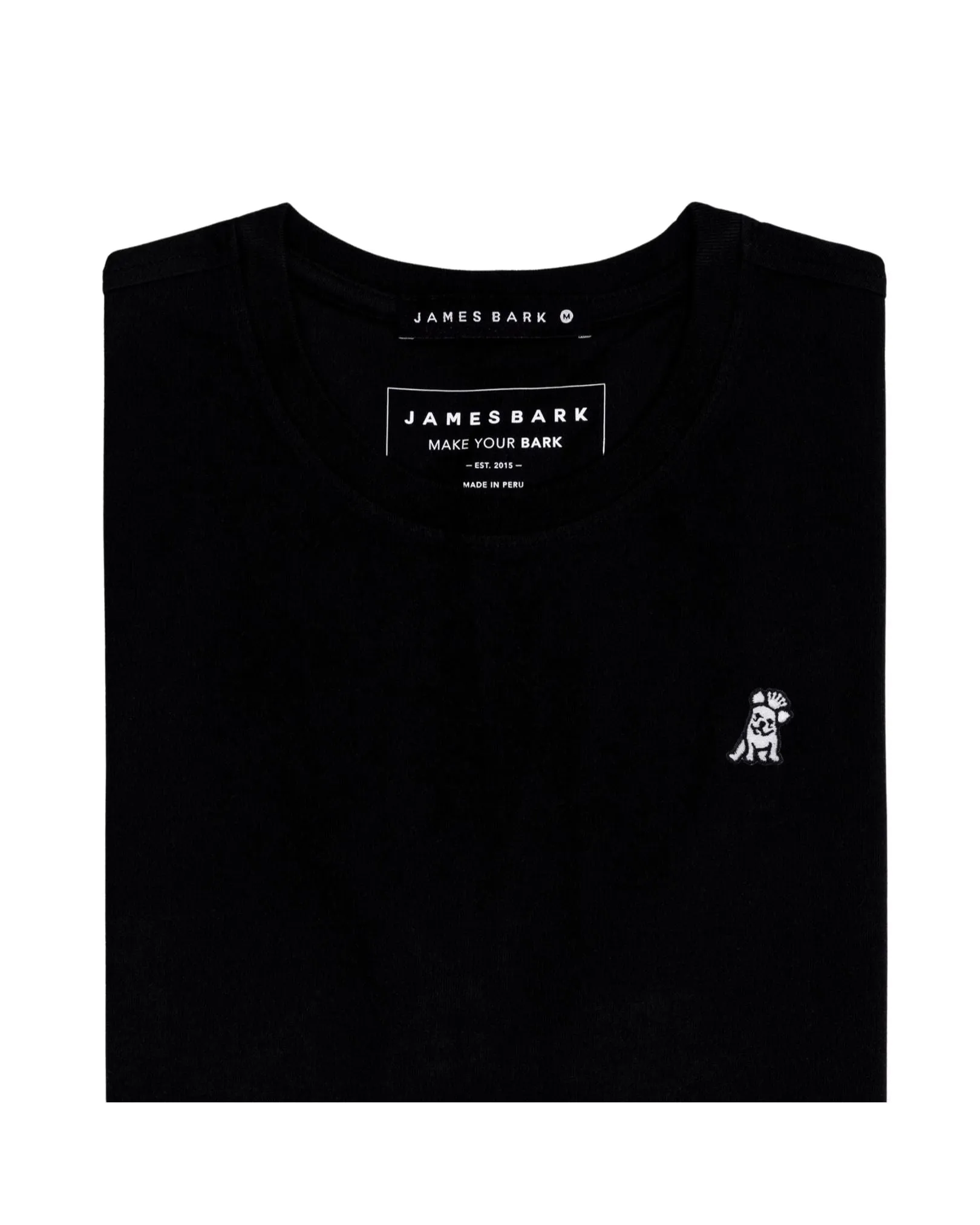 Mens Crew Neck Jersey T-shirt - Black A11