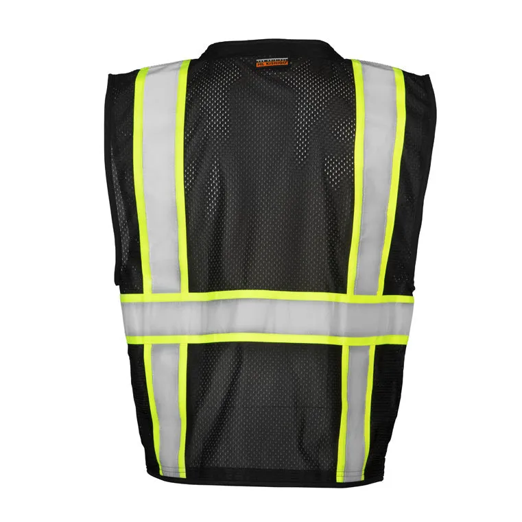 ML Kishigo Men's Enhanced Visibility Multi Pocket Mesh Vest