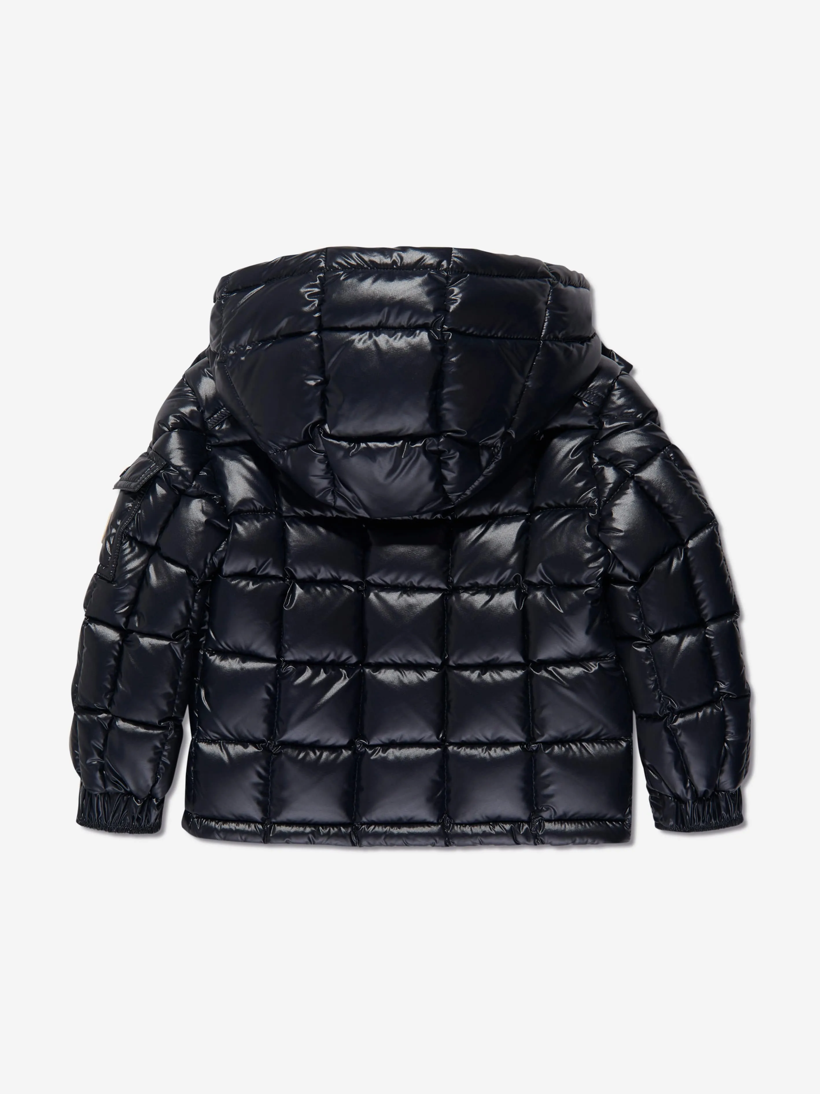 Moncler Enfant Boys Down Padded Jeff Jacket in Navy