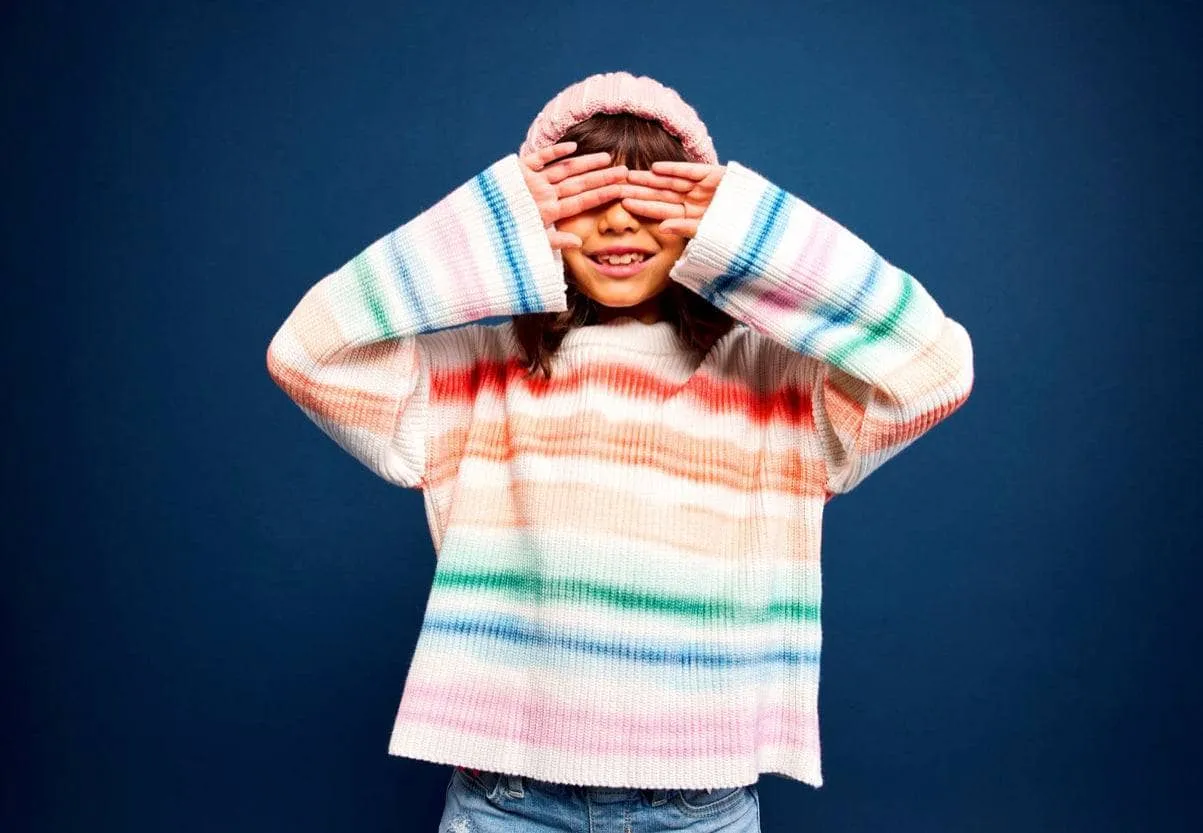 Ombre Stripe Sweater