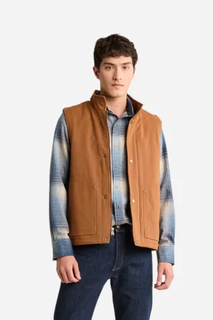 Pendleton Pine Grove Canvas Vest in Whiskey