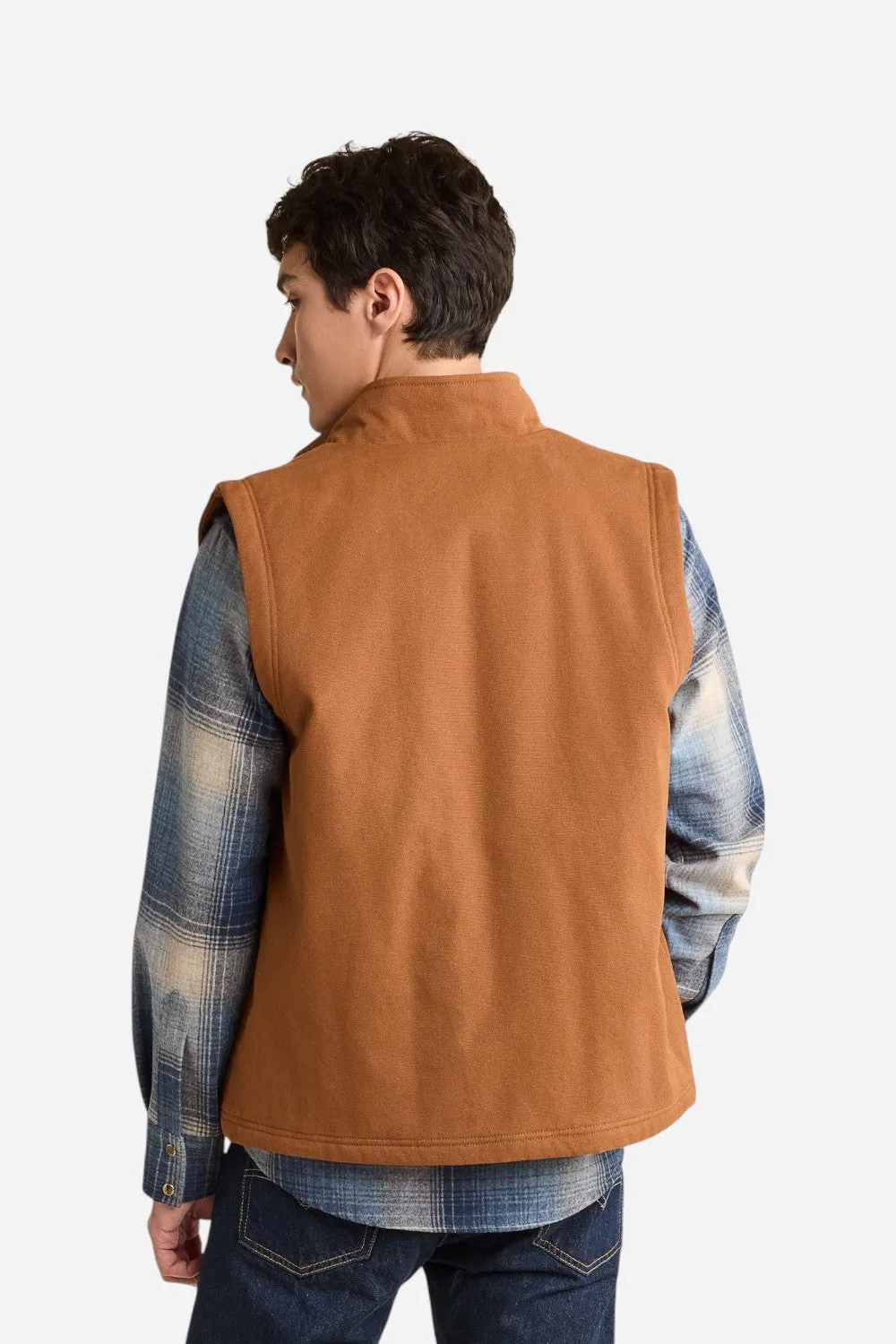 Pendleton Pine Grove Canvas Vest in Whiskey