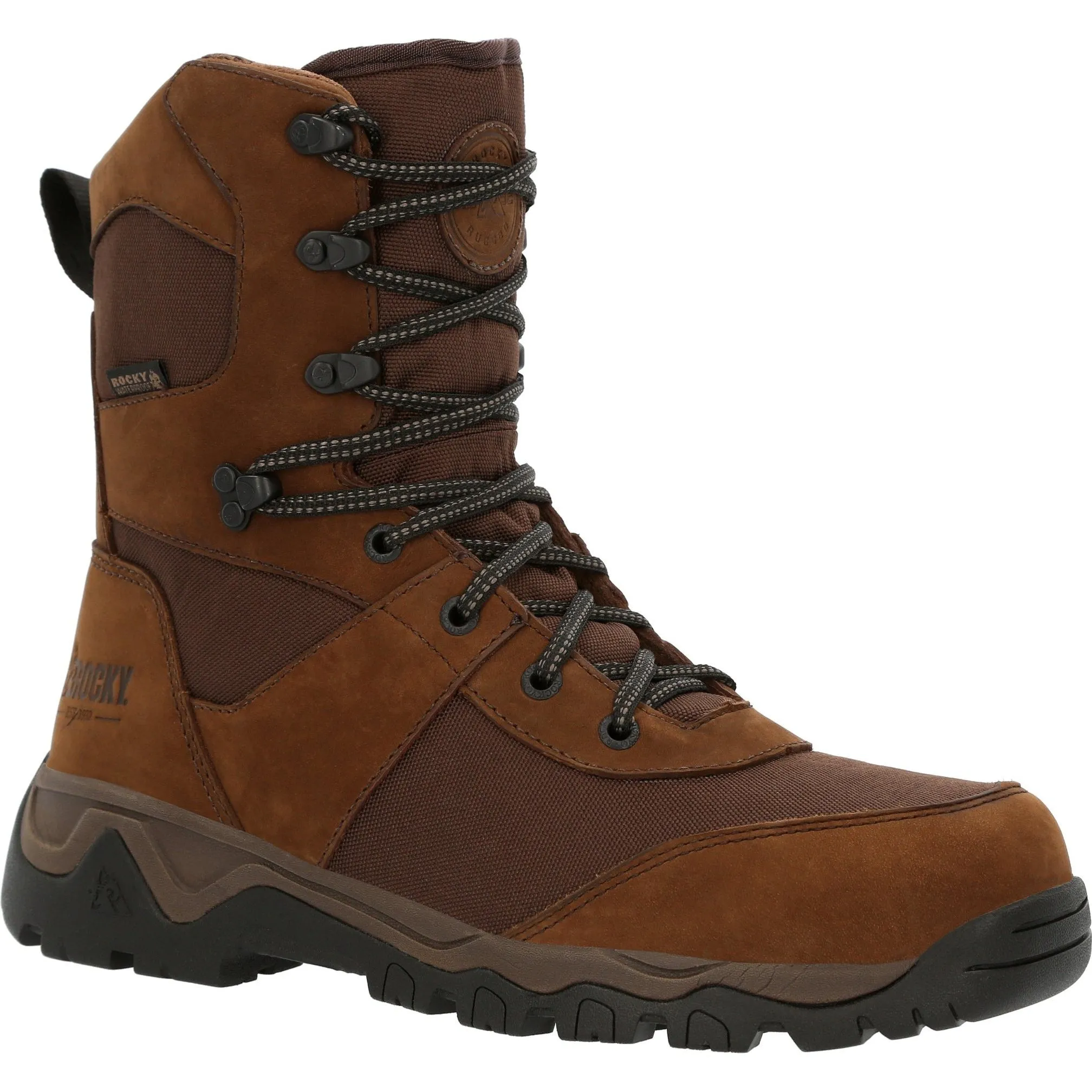 Rocky Men's Red Mountain 8" WP 400G Ins Hunting Boot - Brown - RKS0546