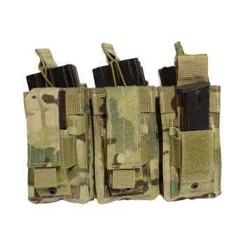 Rothco MOLLE Triple Kangaroo Rifle and Pistol Mag Pouch