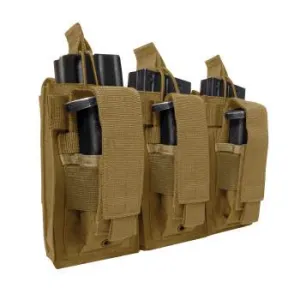 Rothco MOLLE Triple Kangaroo Rifle and Pistol Mag Pouch