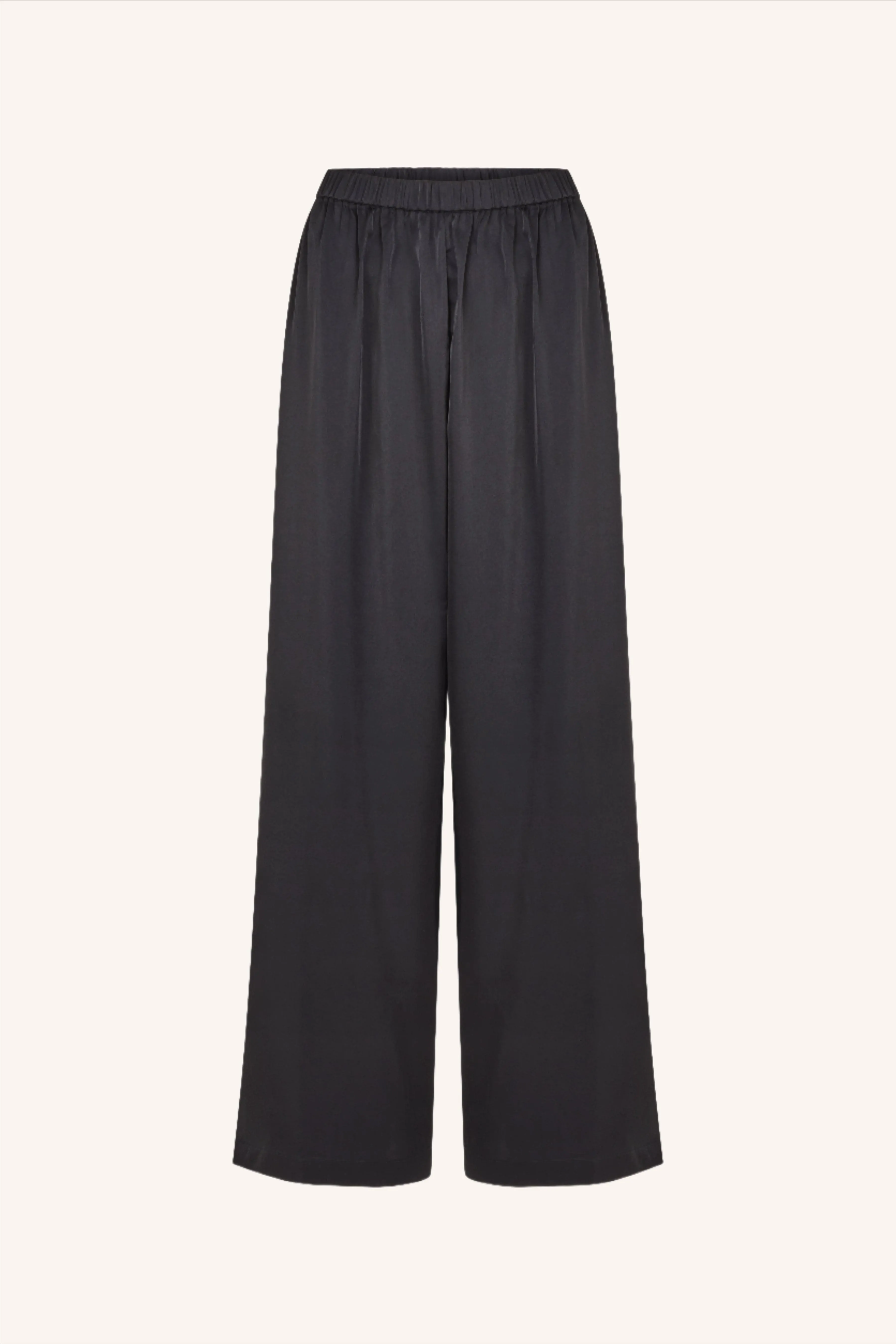 Silk Pants Black