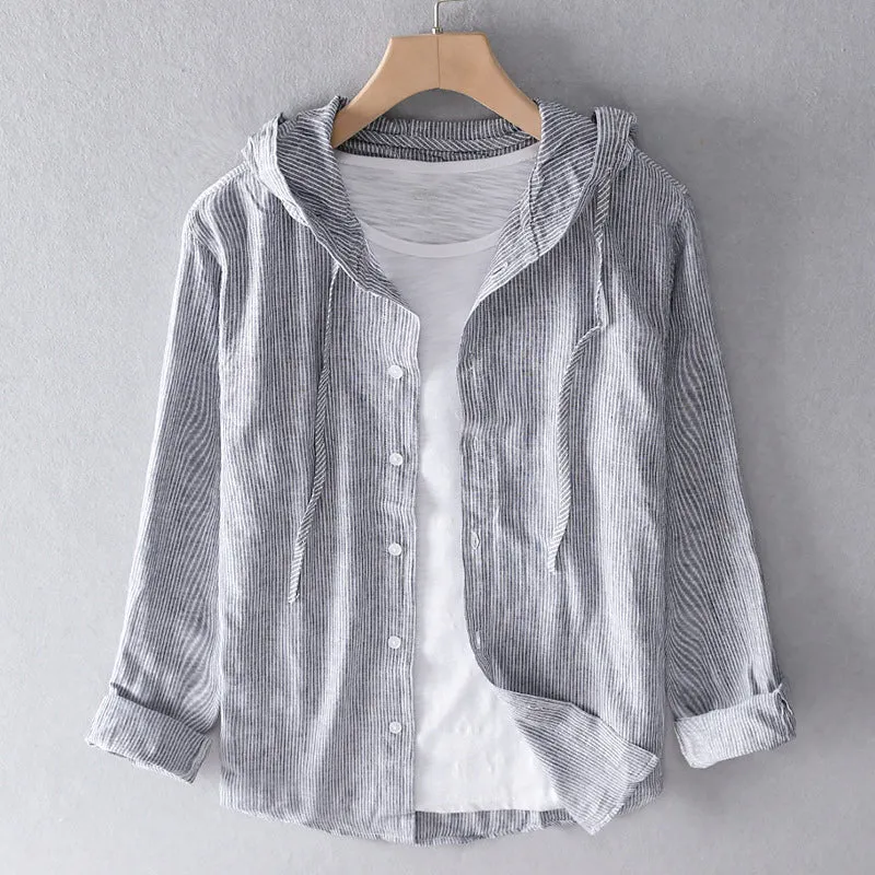 Sunset Dream Breezy Linen Shirt