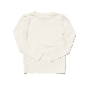 The Essential Long Sleeve Tee in Soft White