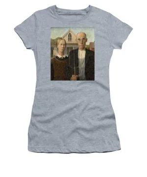 Tribute to American Gothic - Women's T-Shirt