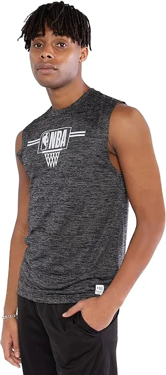 Ultra Game NBA Official Men’s Soft Active Sleeveless Tank Top T-Shirt, NBA|NBA