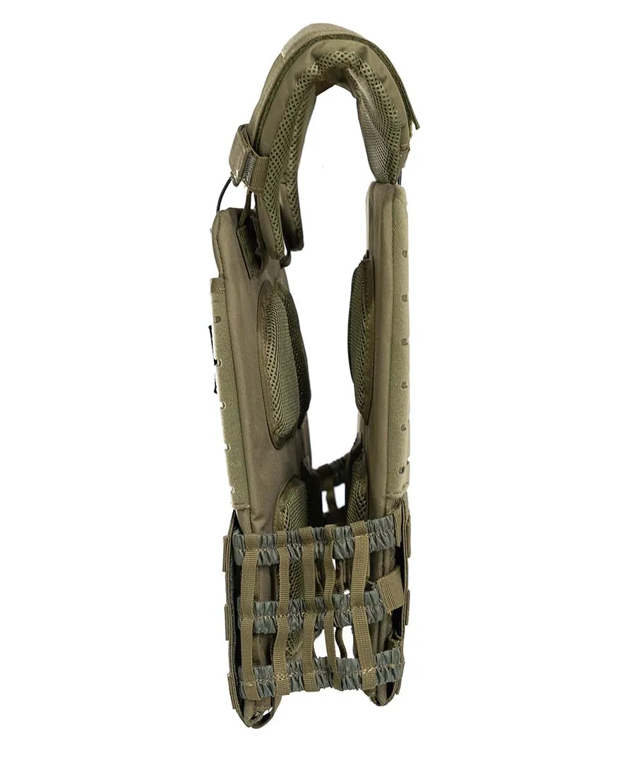 VERVE Tactical Vest Plate Carrier - Green